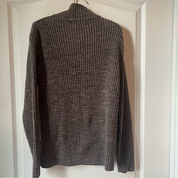Bowen & Wright 100% cotton knit men’s brown sweater, size small - Picture 4 of 4